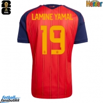 Spania Lamine Yamal #19 Hjemmedrakt VM 2026 Kortermet